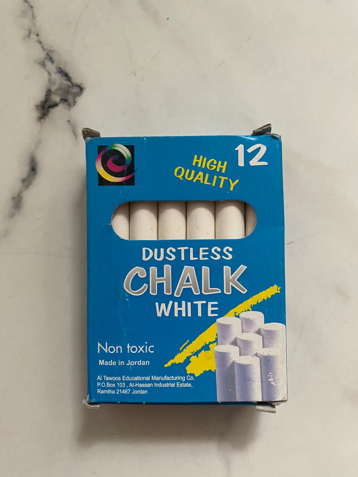 White Dustless Chalks
